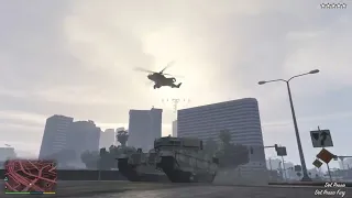 Gta 5 Michael's 5 star Tank Rampage