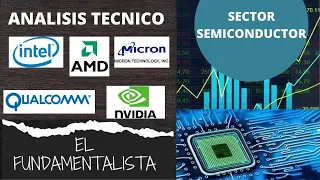 ANALISIS TECNICO INTC NVDA QUCOMM AMD MU 08-04-22 #trading #acciones #semiconductores