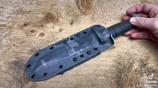 Kabar USMC D2 kydex sheath