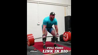 Luke Richardson heavy deadlift training #shorts