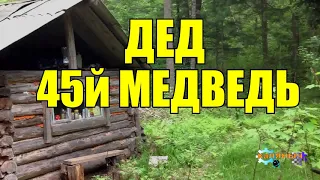 45й МЕДВЕДЬ  ДЕДА | ЖИЗНЬ В ТАЙГЕ