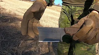 TOPS EL CHETE KNIFE/MACHETE FAIL - DESTRUCTION TEST - UNTIL IT BREAKS - TOPS KNIFES TEST EXTREME