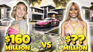 Miley Cyrus VS. Nicki Minaj - LIFESTYLE BATTLE