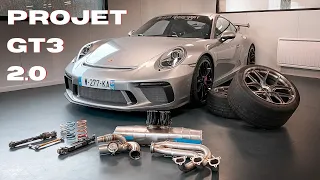 GT3 991.1 Vendue! Projet GT3 2.0 plus rapide qu'une GT3RS!!