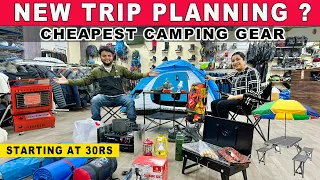 WINTER Trip Ki Planning 😳CHEAPEST CAMPING GEAR | PRAGO Outdoors