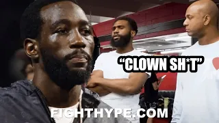 TERENCE CRAWFORD RIPS WALLO "CLOWN SH*T" LEAKING PRIVATE MESSAGES ON JARON ENNIS FIGHT TALK