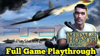 PS2 Medal of Honor Rising Sun Longplay Gameplay Playthrough