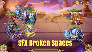 IdleHeroes: SFX Broken Spaces Testing For Buddy