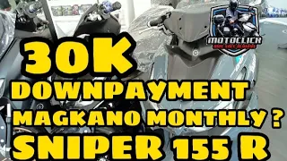 SNIPER 155R 2023 MODEL MAGKANO MONTHLY INSTALLMENT | #suzukiraider150 #sniper155r