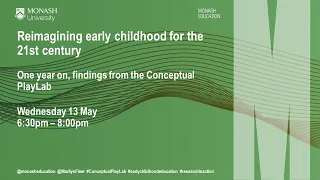 Reimagining early childhood for the 21st century: one year on, findings from the Conceptual PlayLab