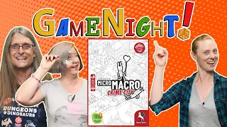 MicroMacro: Crime City - GameNight! Se9 Ep7 - How to Play and Playthrough