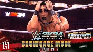 WWE 2K24 Showcase Mode Gameplay Part 19 - Judgement For The Queen - Rhea Ripley vs Charlotte Flair