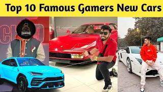 10 Famous Gamers New Car Collection | Techno Gamerz, As Gaming, Total Gaming, Lokesh Gamer,Ajju Bhai