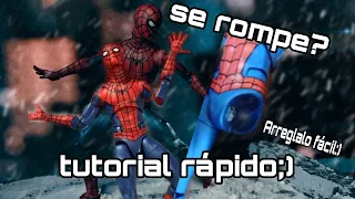 Cómo reparar la articulación de este Spidey Marvel Legends No Way Home tutorial fácil y rápido