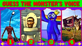 NEW Guess Monster Voice Light Head, Skibidi Toilet, Blue Rainbow Friends, MegaHorn Coffin Dance