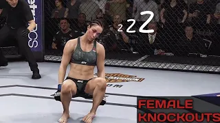 EA UFC3(2023) FUNNY & REALISTIC FEMALE RAGDOLL  [RYONA] KNOCKOUTS COMPILATION