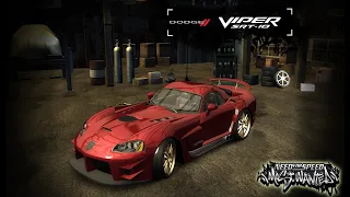 NFS Most Wanted Redux - Dodge Viper SRT Modification || Speed Test [60 FPS]