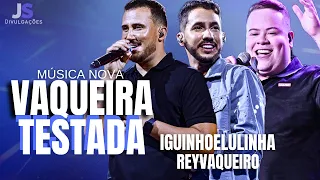 VAQUEIRA TESTADA IGUINHO E LULINHA E REY VAQUEIRO MÚSICA NOVA