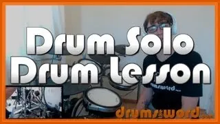 ★ Dave Grohl (QOTSA) SOLO ★ "Avon" Drum Lesson | How To Play Drum SOLO (Glastonbury 2002)