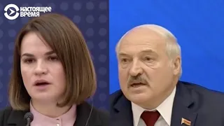 Тихановская и Лукашенко – о санкциях, репрессиях и диктатуре