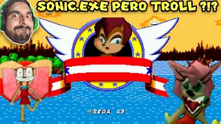 SONIC.EXE PERO TROLL ?!? - Sonic.EXE y Sally.EXE Be Like con Pepe el Mago