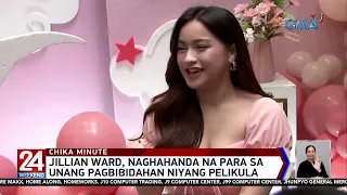 Jillian Ward, naghahanda na para sa unang pagbibidahan niyang pelikula | 24 Oras Weekend