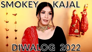 Sexy Smokey Kajal Rimmed Eyes | In Depth Tutorial | #Diwalog 2022 Day 9 | Shreya Jain