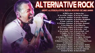 Linkin park, Creed, Nickelback, Evanescence, 3 Doors Down  🎸🎸🎸 ALTERNATIVE ROCK 90S HITS