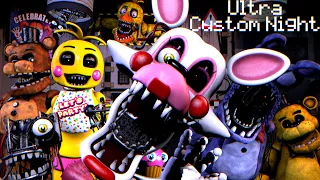 Ultra Custom Night | Completing The FNAF 1, FNAF 2, & FNAF 3 Challenge! [Part 1]