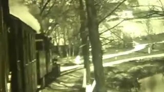 Дитяча залізниця у Луцьку 1959 документальне німе кіно