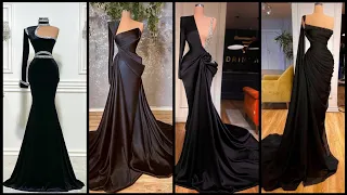 45+Trendiest Black Dress Classy Elegant long insights||