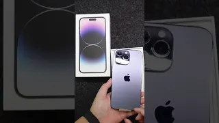 iPhone 14 Pro Max Deep Purple 💜 ASMR Unboxing