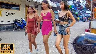 [4K] Pattaya Soi Buakhao , Soi Honey , LK Metro , Beach Road, Soi 10,Tree Town  | June 2023 Thailand