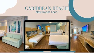 Disney’s Caribbean Beach Resort- New Room Tour