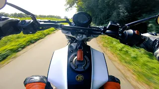 🚀 Husqvarna Svartpilen 401 Akrapovic RAW Sound [ RAW 4K ] POV 🔥