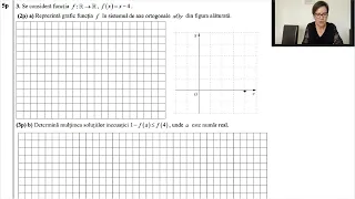 Testul de antrenament nr.3/2022-matematică, Evaluarea Națională pentru clasa a 8 a