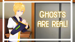 [MMD Talkloid] Len thinks ghosts are real