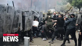NATO soldiers injured amid clashes with Serb protestors in Kosovo