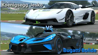 Real Racing 3: Koenigsegg Jesko vs Bugatti Bolide || Which one is the Fastest? Drag Race || Lap Time