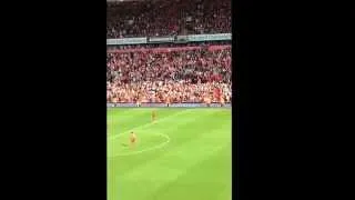 Liverpool fans still singing YNWA after conceding the second goal against Chelsea, world class.