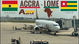 TRIPREPORT | Asky Airlines | Boeing 737-800 | Accra - Lome