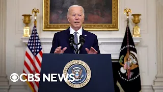 Watch Live: Biden delivers remarks on Trump conviction, Middle East | CBS News