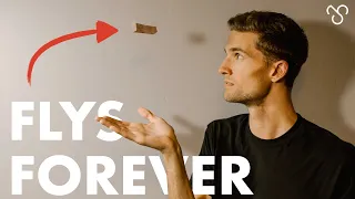 How to Make a Paper Airplane that Flies FOREVER (Not Clickbait)