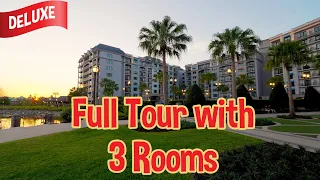 Disney's Riviera Resort - FULL TOUR featuring 3 ROOMS