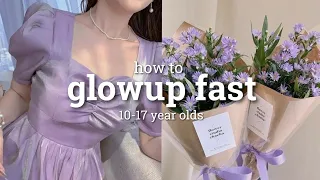 How To Glowup Fast For 10-17 year olds 🌷✨ | simple and easy ways !!