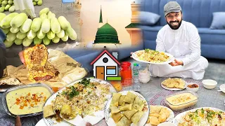 Madina IFTARI at Home Biryani & Roadside Sehri | Cheesy & Juicy Burger 🍔 😋