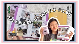 Organizing my Instax Films | Philippines #instax #instaxmini