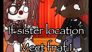 If sister location meets fnaf 1/fnaf/enjoy!