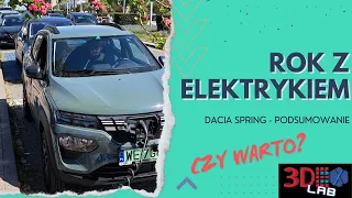 Jak to jest jeździć przez rok elektrykiem? Dacia Spring - podsumowanie