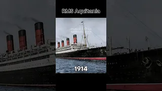 Evolution of Lusitania-class ships #history #evolution #ships #shorts #fyp #edit #cunardline